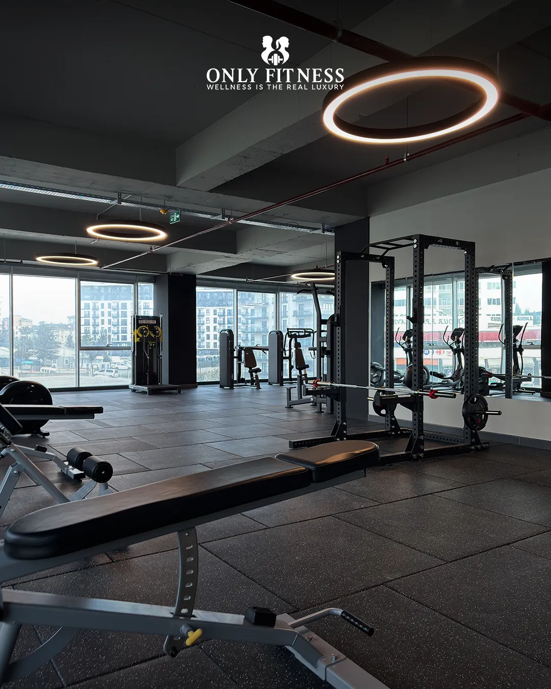 Only Fitness Center - Salon içi dinlenme ve sosyal alan