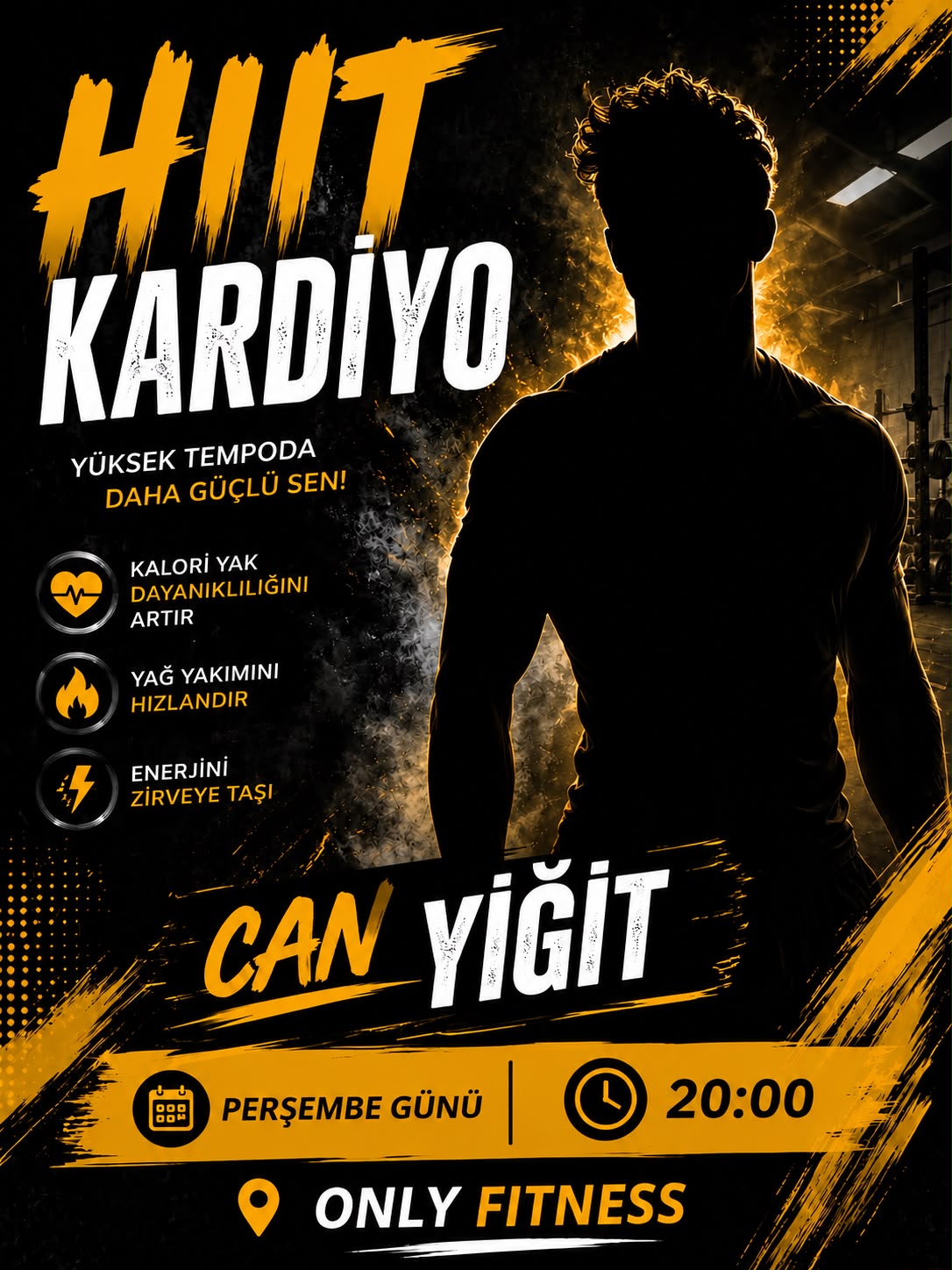 HIIT Kardiyo – Perşembe 20:00